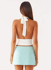 Movie Star Mini Skirt - Mint