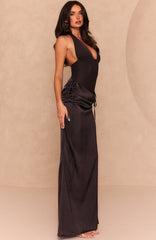 Save Me A Dance Maxi Dress Chocolate